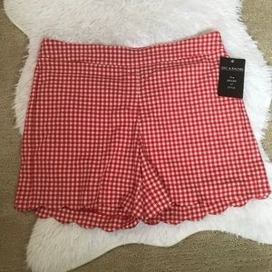 Zac and Rachel scalloped shorts